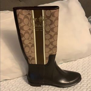 Genuine Coach Rain Boots or Snow Boots